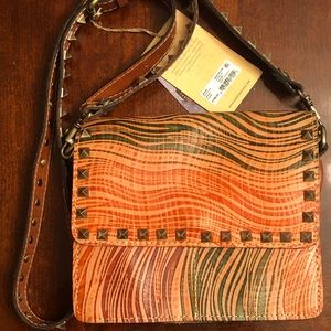 Authentic Patricia Nash Hermosa Studded Crossbody